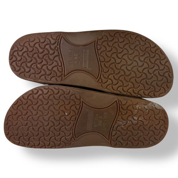 Birkenstock Footprints Memphis Oxford Brown Leather Suede Lace Up Casual 41 / 8 - Picture 13 of 13